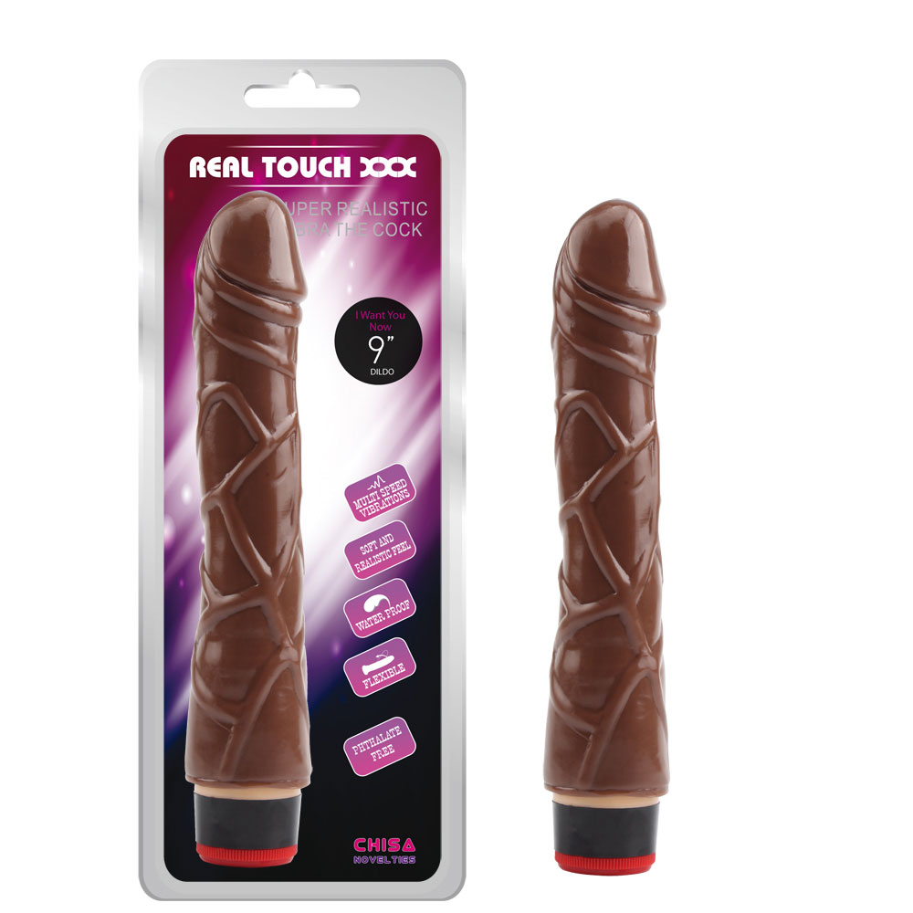 9€ Vibe Cock-Brown No.1