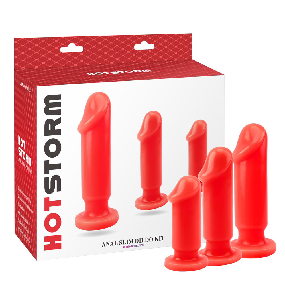 Analni Slim Dildo komplet